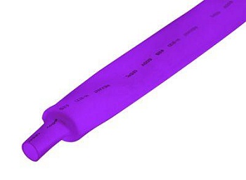 Трубка термоусадочная ТУТ нг 25,0/12,5 желт-зел - 1м, не поддерживает горение