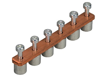 Соед. мостик VB WKN70-6 - Соединительная перемычка, винтовая, не изолированная, 6 полюсов, для клемм: WKN 70/U