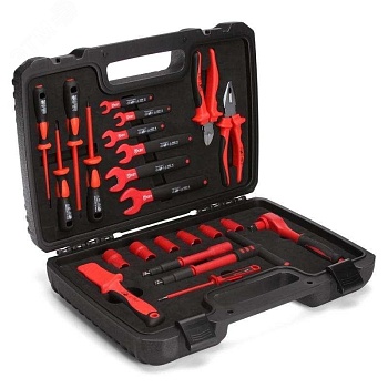 НИИ-11 серия Профи - Набор диэлектрического инструмента для работ под напряжением до 1000 В, стандарт VDE