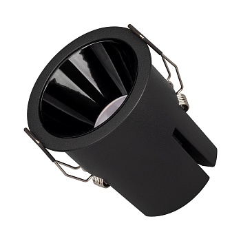 Светильник MS-ATLAS-BUILT-R72-20W Day4000 (BK-BK, 30 deg, 230V) 035461 - Встраиваемый светильник даунлайт. Мощность 20 Вт, св. поток 1640 лм, 82 лм/Вт, дневной 4000 K, CRI>90, UGR<16, угол 30°, напряжение питания 230 В. Черный круглый корпус из алюминия, 