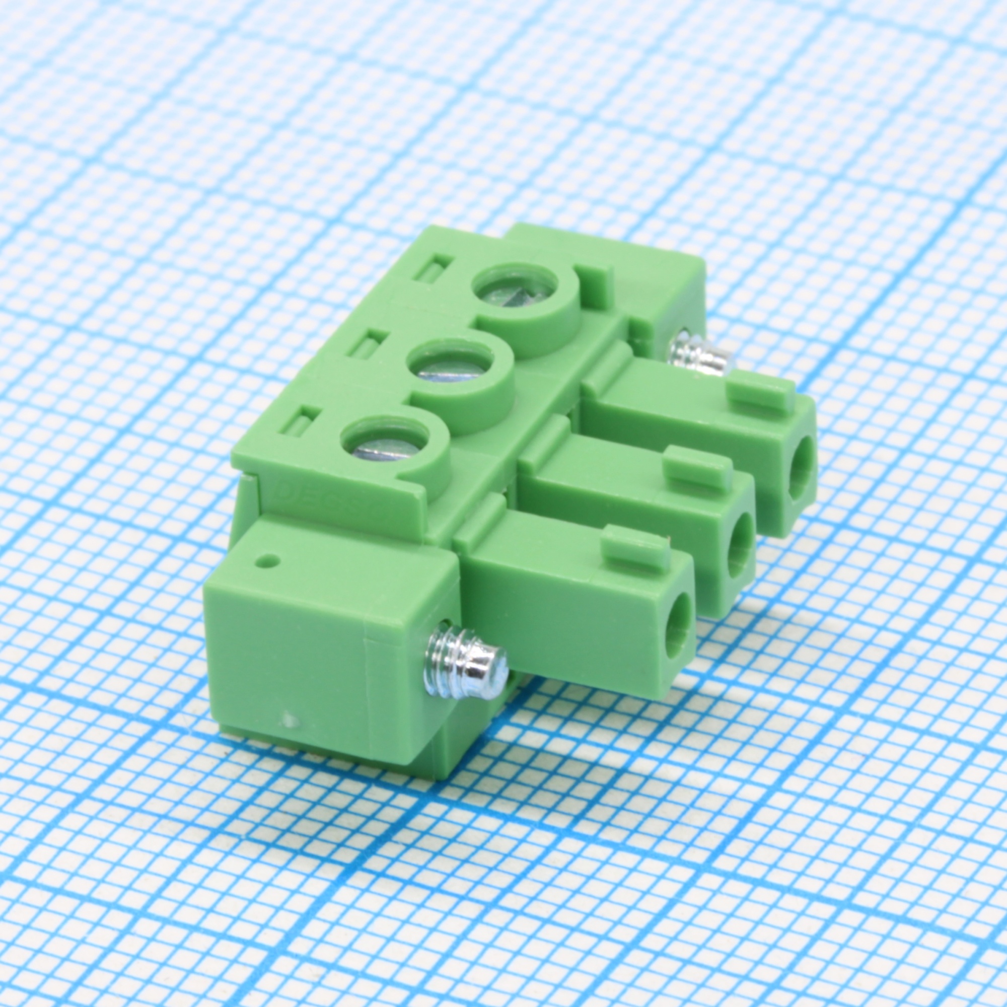 15EDGKM-5.08-03P-14-00A(H) - Разъемный клеммный блок, Серия 15EDGKM-5.08 3 контакта