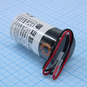 ER26500H-LD - Li, SOCl2 батарея типоразмера C, 3.6В, 9Ач, провода приварены к выводам, -55...85 °C