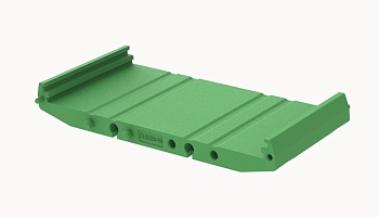 DMK108-45-01P-14-00A(H) - Центральная часть пластикового корпуса на Din-рейку стыкуемая. Серия DMK108