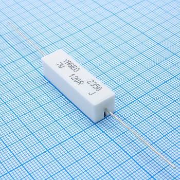 SQP700JB-120R - Резистор цементный аксиальный 7Вт ±5% ±300ppm/°C