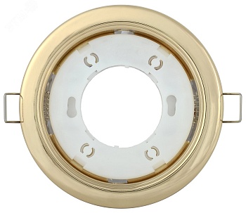 Светильник точечный GX53 встраив. зол. LUVB0-GX53-1-K22