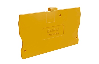 Торцевая крышка TP10-2-OG-EA - Торцевая крышка для клемм TP10-2-..., цвет: оранжевый