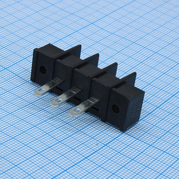 GT25H-A-03P-13-00 - Барьерный клеммный блок 3 контакта. Серия GT25H-A