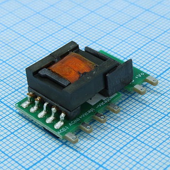 LS05-13B12R3 - AC/DC, 5Вт, вход 85…305В АС, выход 12В/0.42А, изоляция 3600В AC, КПД 79%, максимальная емкостная нагрузка не более 470мкФ, 26.4x14.73x11.0мм, -40…85°C, бескорпусный