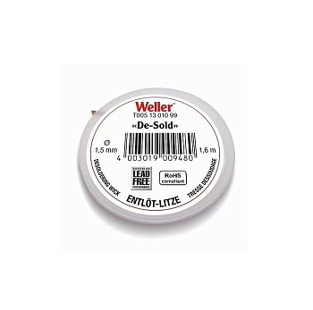 DESOLDERING WICK 1,5MM 1,6M - Оплетка для отпайки с флюсом, 1.5мм, длина 1.6м