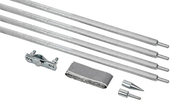 Комплект заземления 6/20 б/м оцинкованная сталь HDZ IEK ZKZ11-14-020-06