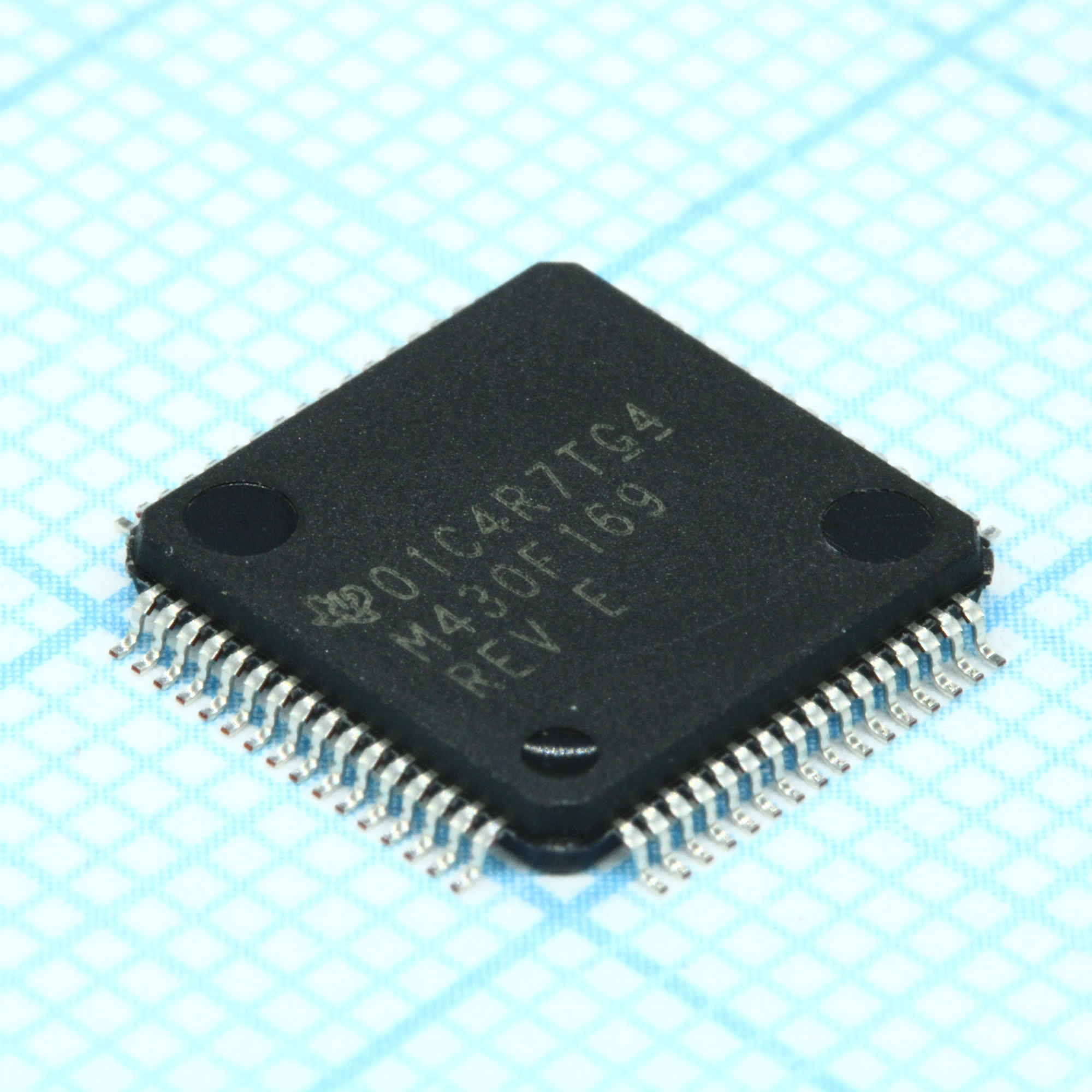 MSP430F169IPMR - Микроконтроллер 16-Bit, 60kB Flash, 2KB-RAM, 12 bit-ADC, USART, Comparator
