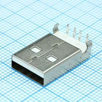 DS1097-WN0 - Разъем USB тип А вилка на плату