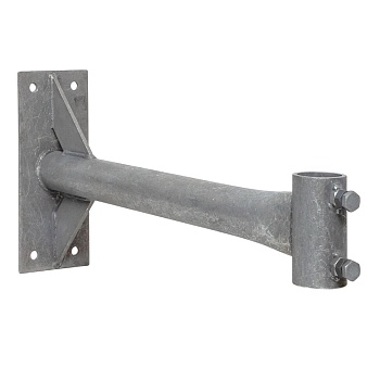 Держатель мачты молниеприемника к стене, D=40мм, вынос 530мм PROxima lp-530-04018-sp