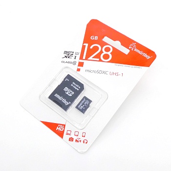 Карта памяти MicroSDXC 128GB 10 класс - Карта памяти MicroSDXC 128Гб 10 класс