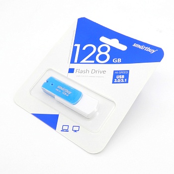 USB флэш 128GB Diamond Blue - Карта памяти USB 128Гб