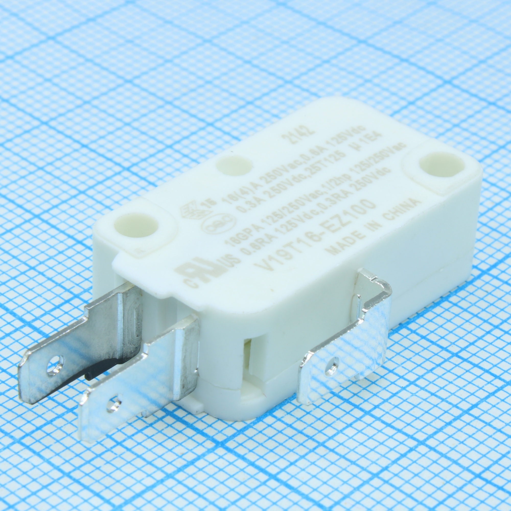 V19T16-EZ100 - Микропереключатель SPDT 250В 16А