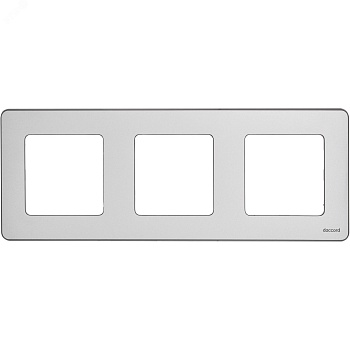 Рамка 3-м Inspiria алюм. Leg 673952