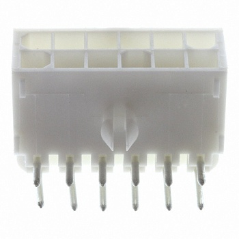 1-770972-0 - Прямоугольный разъем, Серия Mini Universal MATE-N-LOK, 12 контакт(-ов), Штекер, 4.14 мм, Пайка