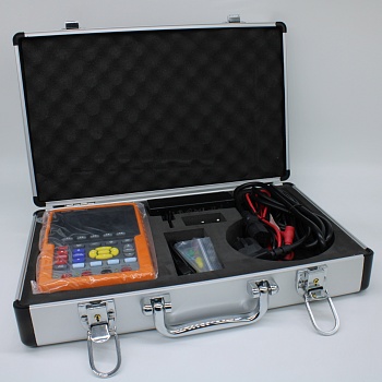 HDS2062M-N - Осциллограф цифровой, 2 канала x 60МГц, мультиметр 4000 отсчетов, измеряет напряжение, ток, сопротивление, емкость