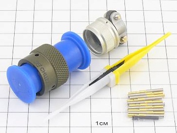 Розетка СНЦ22-10/14Р-6-б-В "5"