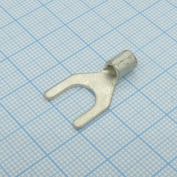 GSNB 5.5-8 - наконечник кабельный вилочный без изоляции d=8.4мм, сеч. пров.4.0-6.0мм2