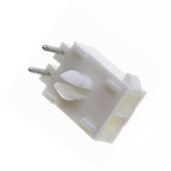 1-770966-0 - Разъем питания на плату угловой, Серия Mini Universal MATE-N-LOK, 2 контакта, Штекер, 4,14 мм