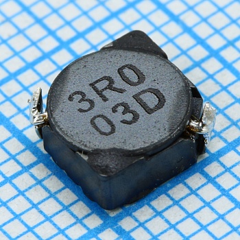 CDRH6D28NP-3R0NC - Силовая SMD индуктивность 3.0мкГн ±30% 3A 0.024Ом c магнитным экраном