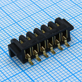 DS1149-07-6SWB8R - Держатель для Li-on батареи, SMT 6 контактов