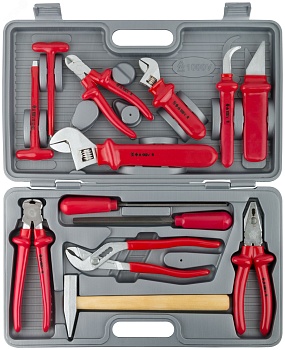 Набор инструмента диэлектрический 1000 В ""НИЗ"" № 5а, 13 предметов 65312