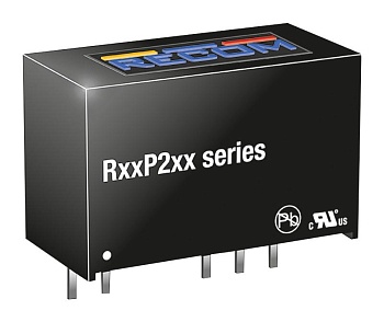 R12P215S - Преобразователь DC/DC на печатную плату вход 12В выход 15В 0.133A 2Вт 4-Pin SIP туба