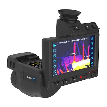 G600 - Тепловизор 640 * 480, -20°C;2000°C, автофокус, wifi+bluetooth, лазерное наведение и дальномер, видоискатель