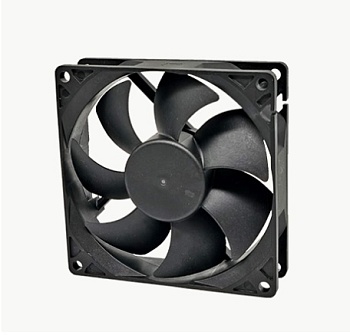 YDH9225B24F - Вентилятор 24В 92х92x25 B, 3.12W, 3600 об/мин, 106.8м3/час, 39.7дБ, подшипник качения, тип вывода - провод