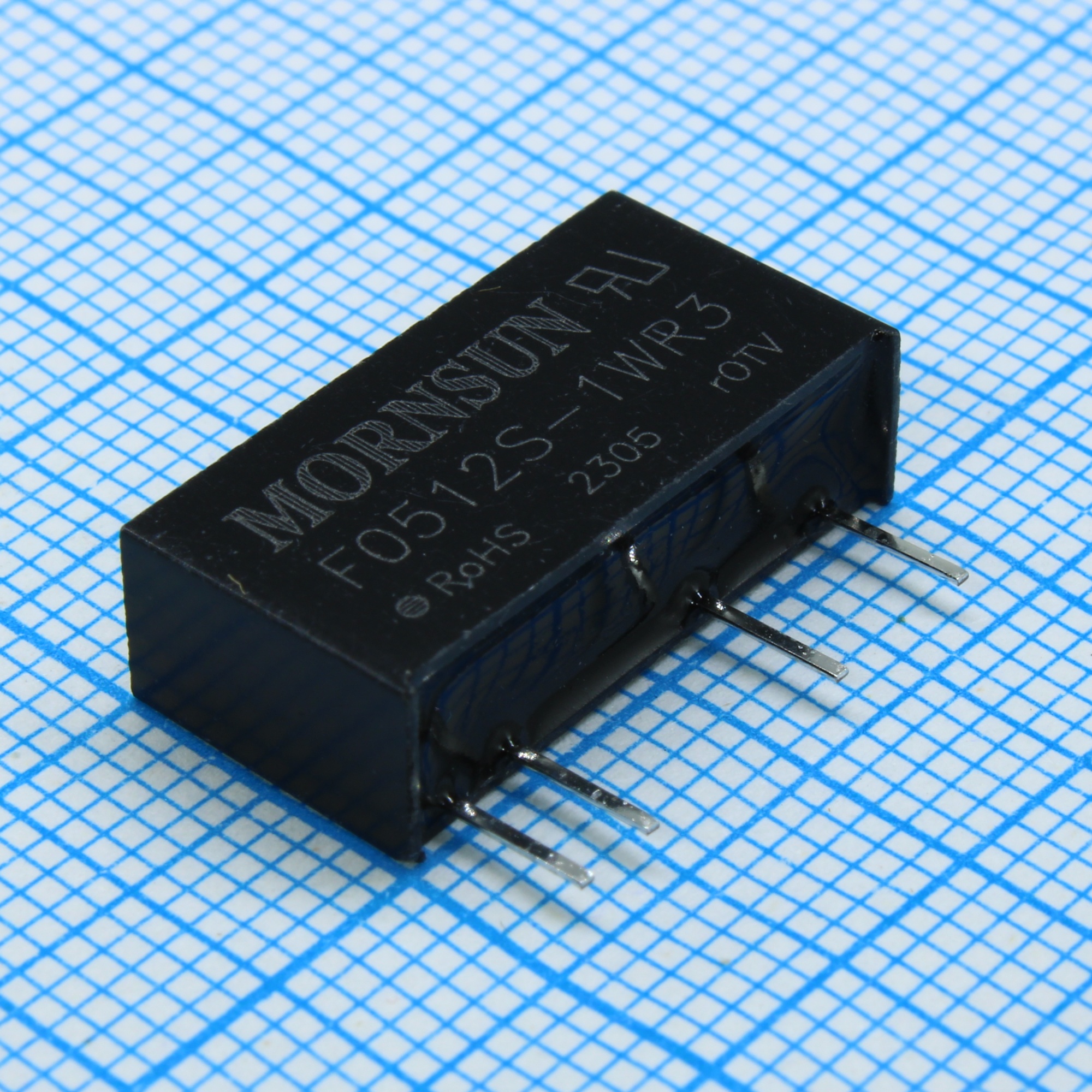 IB0505LS-1WR3 - Преобразователь DC/DC на печатную плату 1Вт вход 4.75В...5.5В выход 5В 200мА