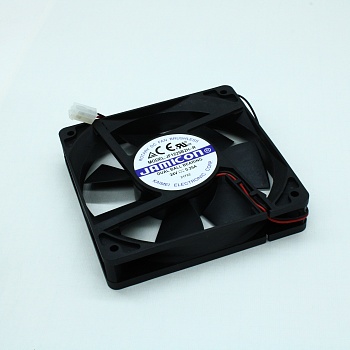 JF1225B2H-R - Вентилятор 24В DC, 120х120х25мм, 2400 об/мин, 136,1м3/час, 39.5дБ, подшипник качения