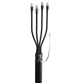 Муфта кабельная концевая универсальная 1кВ 4 ПКВ(Н)Тпб-1 (25-50) с наконечн. (пластик с броней) zeta20727