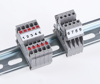 Маркировка клемм SMK-SRD-2.5 мм кв.