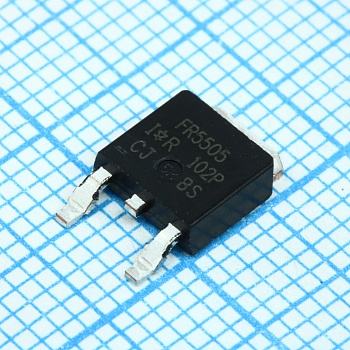IRFR5505TRPBF - Транзистор полевой MOSFET P-канальный 55В 18A 3-Pin(2+Tab) DPAK лента на катушке