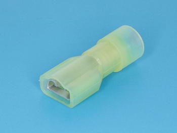 TAI-5.5MIF - Клемма ножевая 6,3мм, гнездо на провод 2,5-6,0мм, полностью изолированная, кратно 100шт.