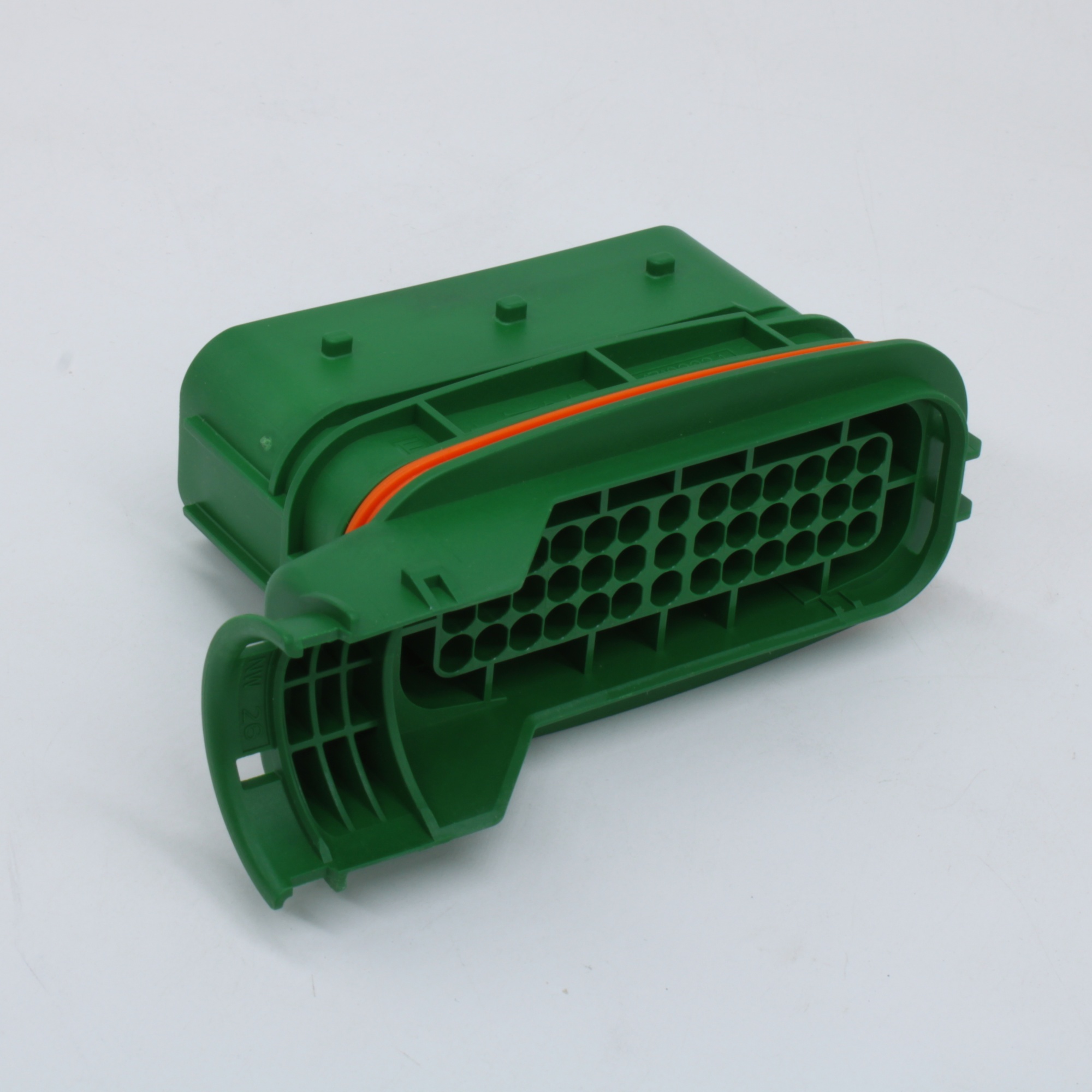 5-1718323-1 - Корпус разъема трехрядный (вилка) на кабель