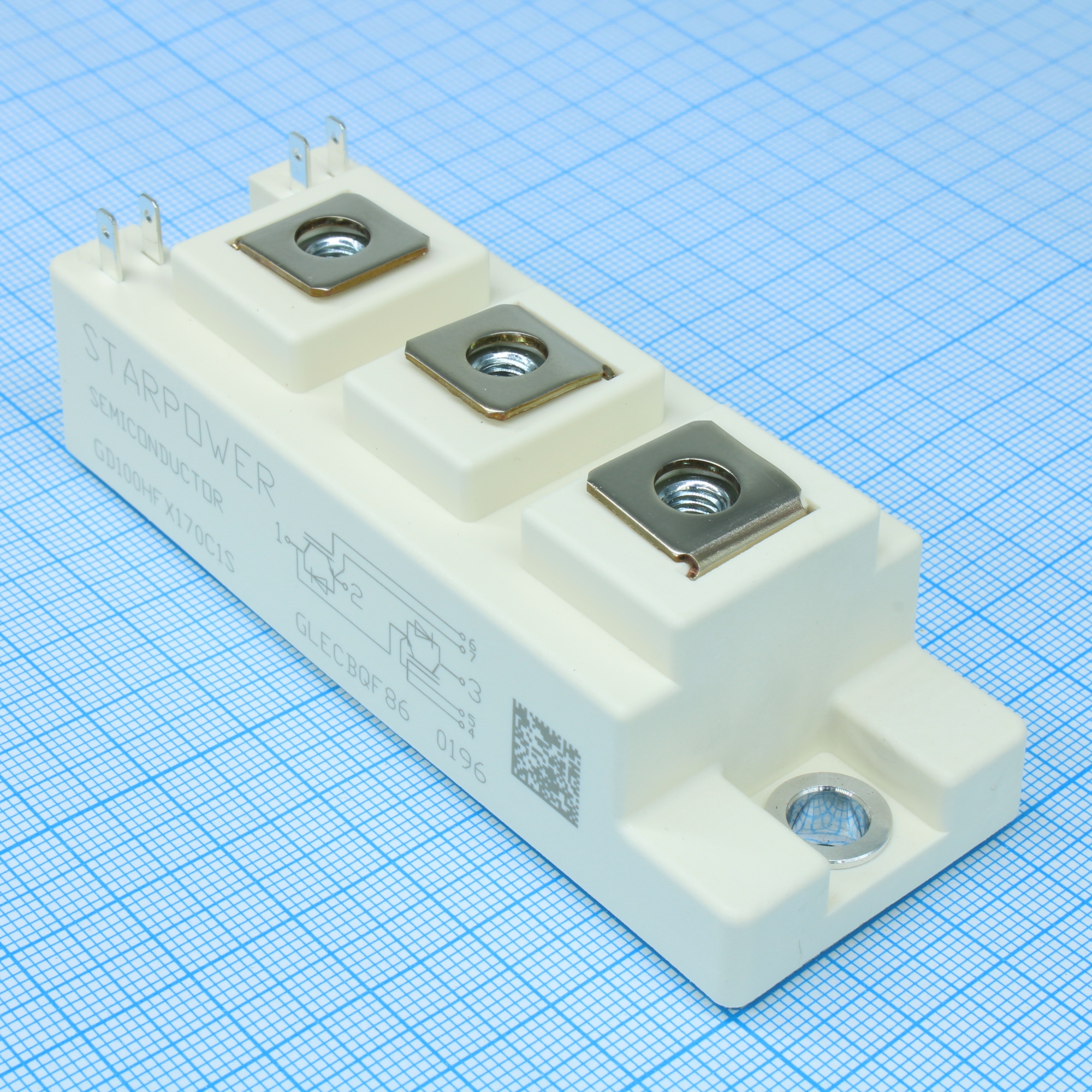 GD100HFX170C1S - Модуль IGBT 1700В 168A