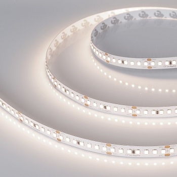 Лента RT-A168-10mm 24V Day4000 CRI98 (17 W/m, IP20, 2835, 5m) 025147(2) - Светодиодная лента RT-A168, открытая. Светодиоды 2835, 168 шт/м (840 шт на 5 м), белая плата, ширина 10 мм, скотч 3M. Цвет ДНЕВНОЙ 4000 K, цветопередача CRI 95..98, угол 120°. Питан