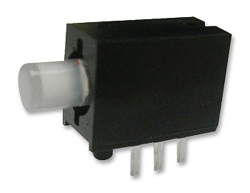 L-42WUM/1EGWT - Светодиод 3мм с держателем/красный/617нм/4-8мкд - зеленый/568нм/4-12мкд/ белый матовый цилиндр/140°