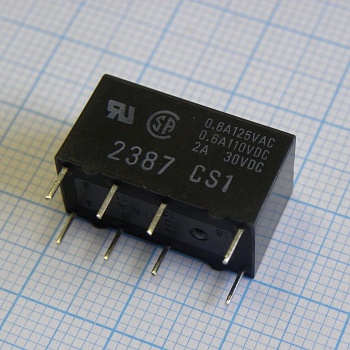G5V-2-24DC - Signal Relay 24VDC 2A DPDT( (20.5mm 10.1mm 11.5mm)) THT