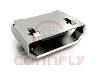 DS1105-12-B6S8R - Разъем Micro USB тип B, розетка, 5 вывод(-ов), Поверхностный Монтаж