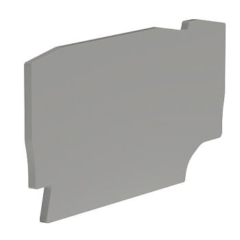 Крышка для клеммы 3 точки подключения на 2,5 кв.мм ZEFC211GR