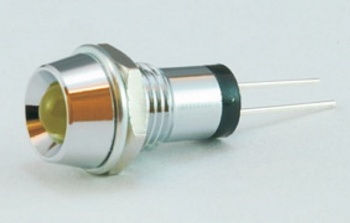 L-KLS9-IL-M8-01A-R - Cветодиод красный с держателем на блок