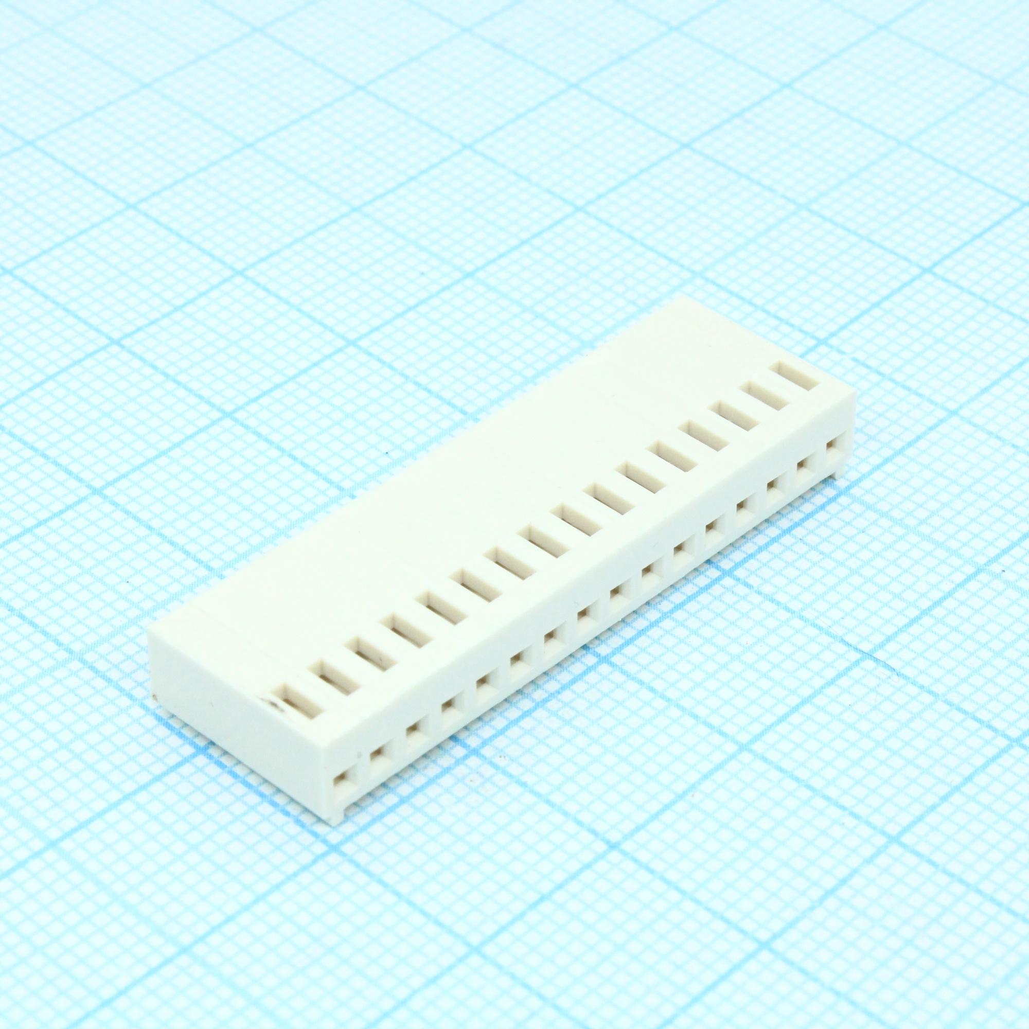I-DS1070-SCV16 - Розетка на кабель  2.54мм, требуются контакты  T-DS1070-SC600