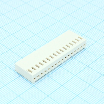 I-DS1070-SCV16 - Розетка на кабель  2.54мм, требуются контакты  T-DS1070-SC600