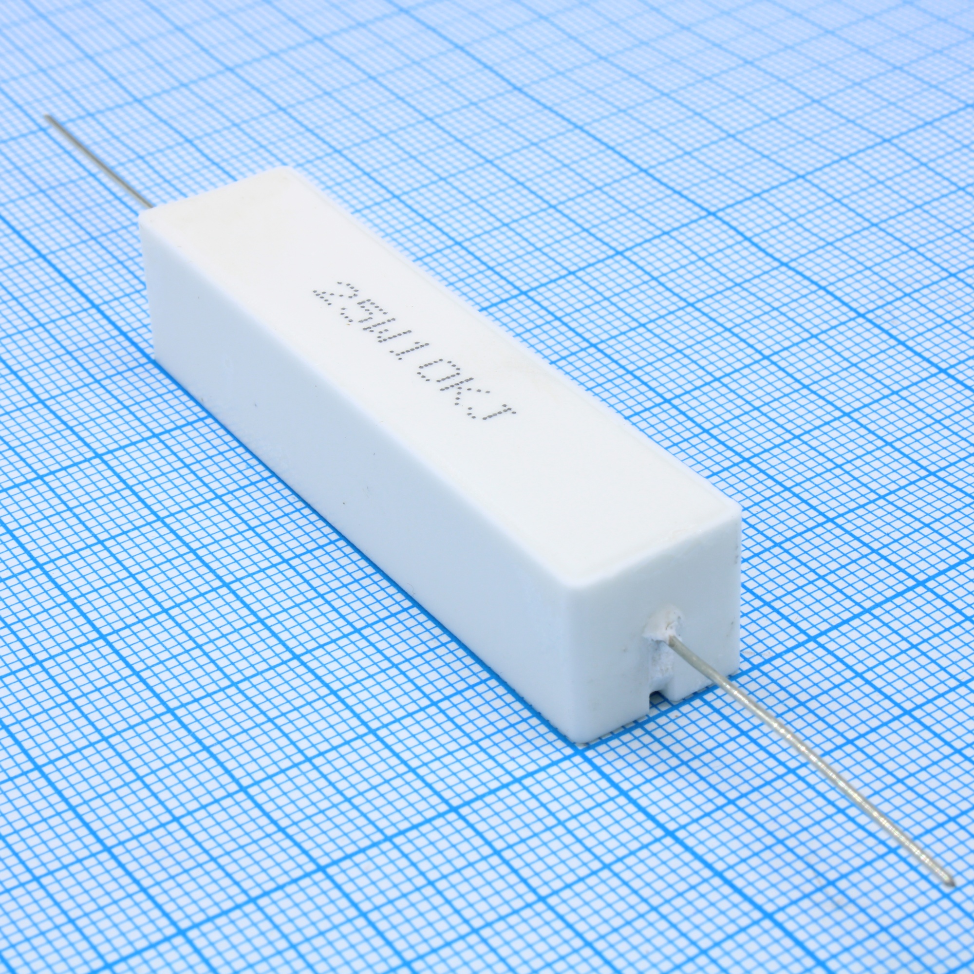 SQP250010KJBP - Резистор керамический цементный аксиальный (SQP) 25Вт 10кОм ±5%