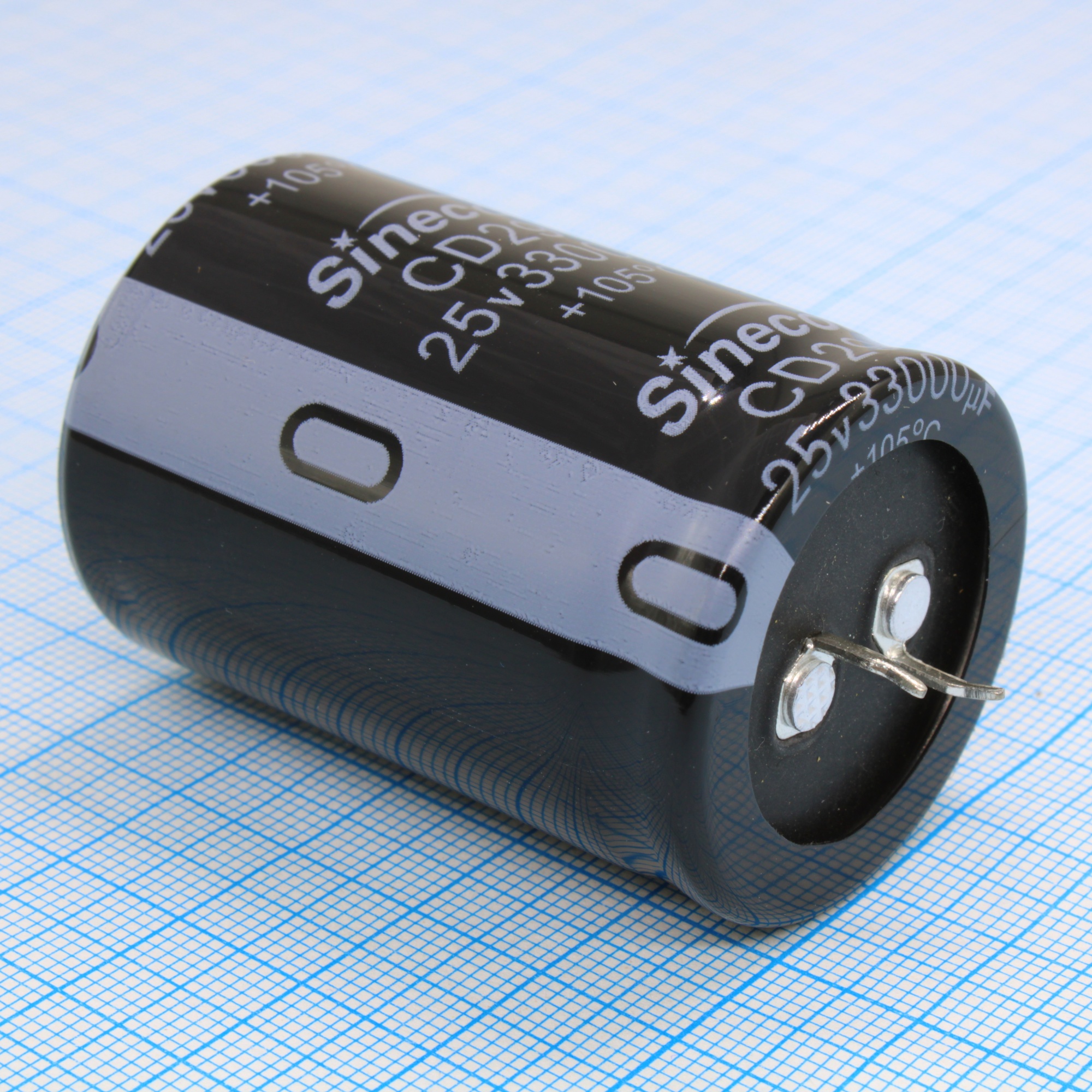 LZ160M222P500KKKYL0R - Конденсатор алюминиевый электролитический 160В  2200мкФ ±20%, 35*50 P:10мм с защекивающими выводами 3500мА 2000ч -40...+105°С